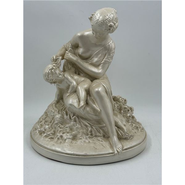 Grecian Style Mother & Child Sculpture