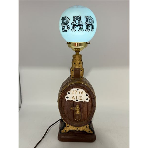 1776 Ale Keg Bar Lamp