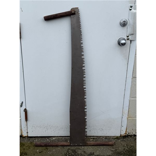 Antique Two-Man Crosscut Saw