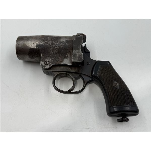 WWII Webley & Scott Ltd. No. 5 Flare Pistol