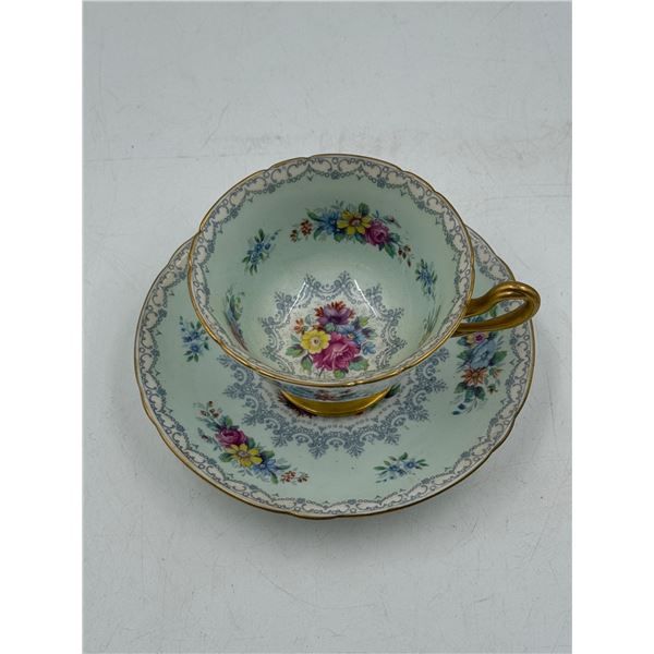 Shelley Fine Bone China Teacup & Saucer Made in England