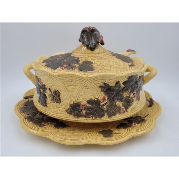 Vintage Tureen With Ladle