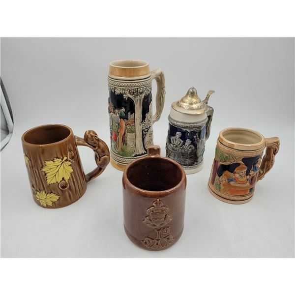 Vintage Steins & Mugs
