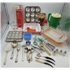 Image 1 : Vintage Kitchenware:Pyrex, Tupperware, Moulds, Cutlery, & More