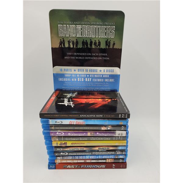Assorted Blu-Ray Movies & Band Of Brothers Complete Series