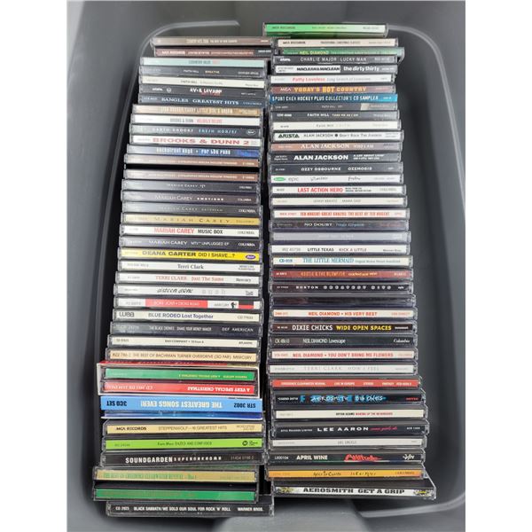 Collection Of Vintage CDs: Neil Diamond, CCR, Aerosmith, Dixie Chicks, & More