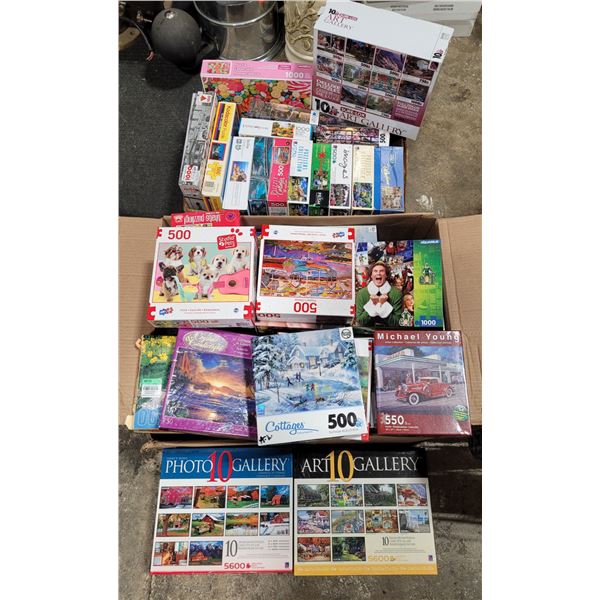 Large Collection Of Puzzles
