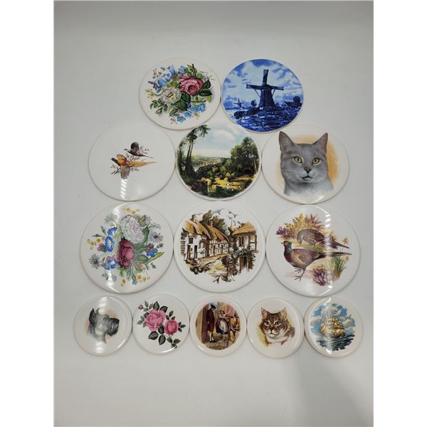 Vintage Porcelain Coasters