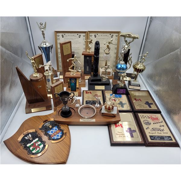 Assorted Trophies & Plaques