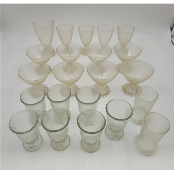 Assorted Glass Cups