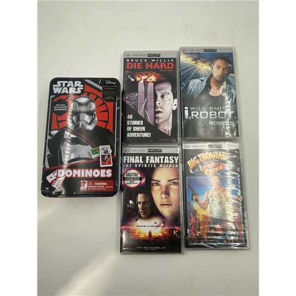 PSP Movies & Star Wars Dominoes