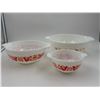 Image 1 : 3 Vintage Pyrex Mixing Bowls