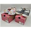 Image 1 : 2 Pairs Of Roxy Shoes: Size 4 & 6.5