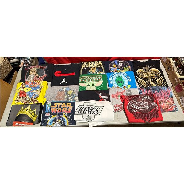 Assorted T-Shirts: Star Wars, A Christmas Story, Zelda, & More