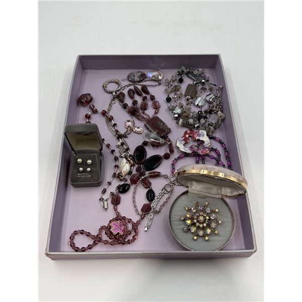 Tray Of Assorted Jewelry