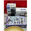 Image 4 : Assorted Home Goods: Platters, Apple Peeler, Decor, & More