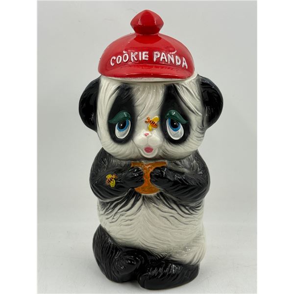 Vintage Panda Cookie Jar