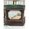 Image 5 : Vintage Automaton Bird In Cage Table Clock - Needs Repairs