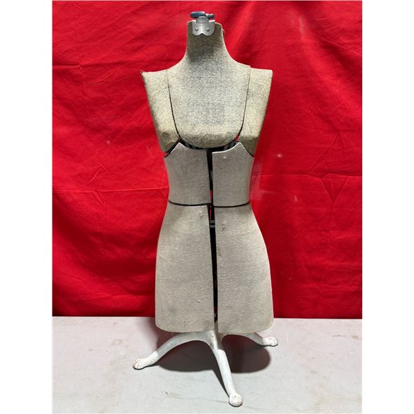 Vintage Cast Iron Dress Form Mannequin