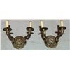 Image 1 : 2 Vintage Wall Sconce Light Fixtures