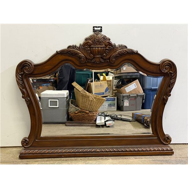Large Ornate Wall Mirror
