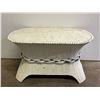 Image 1 : Vintage Handcrafted Rattan Table