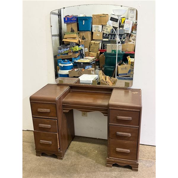 Vintage Waterfall Vanity