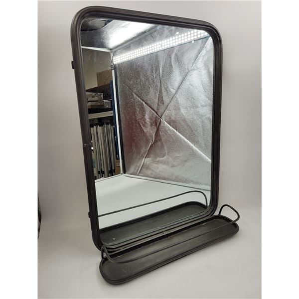 Mirrored Single Shelf Wall Hanger