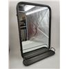 Image 1 : Mirrored Single Shelf Wall Hanger