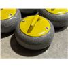 Image 2 : 4 Vintage Curling Stones