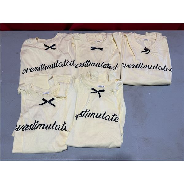 5 New Ardene Shirts (Assorted Sizes)