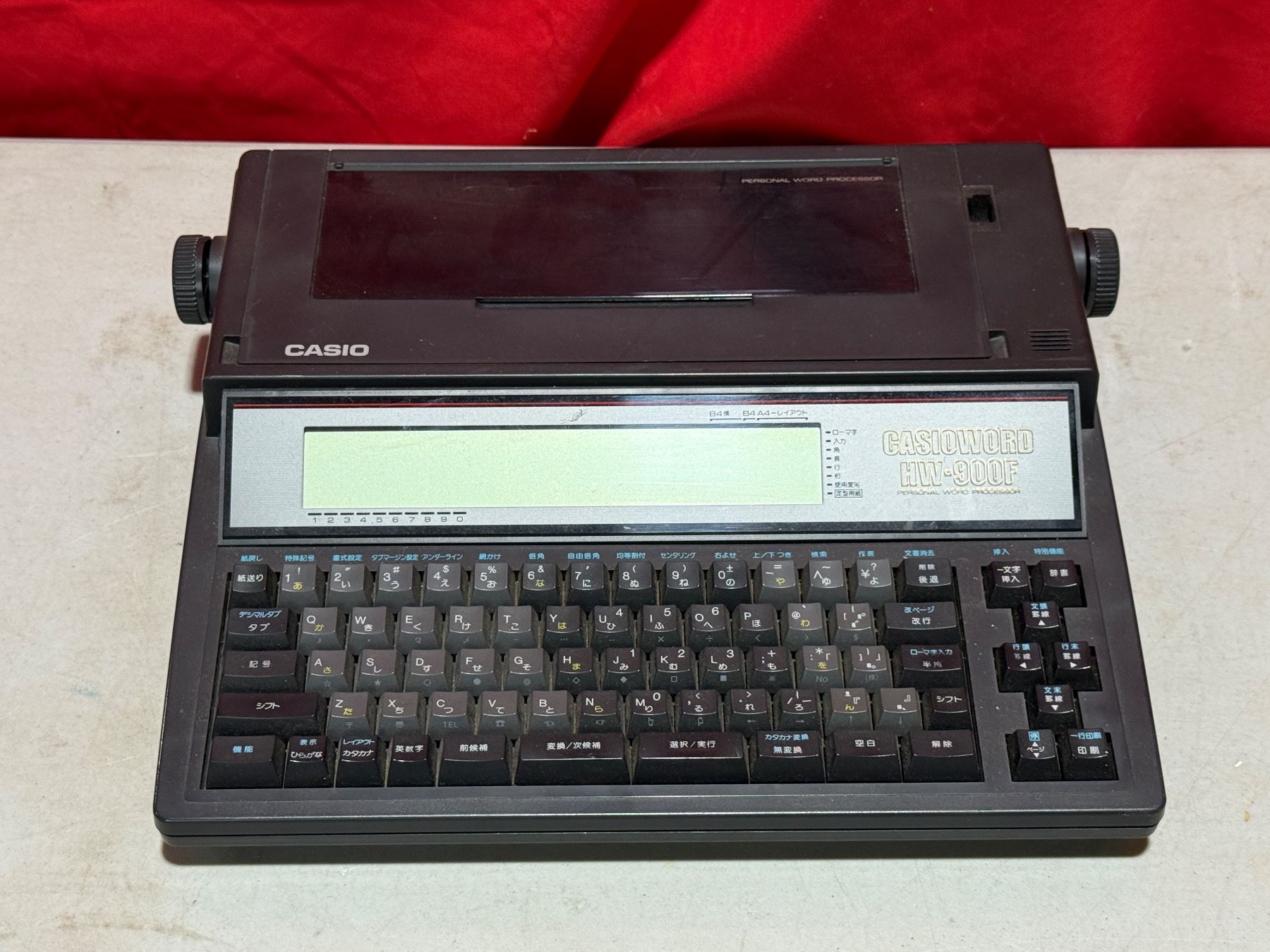 Casio Word Processor Vintage Casio HW-900F Word Processor