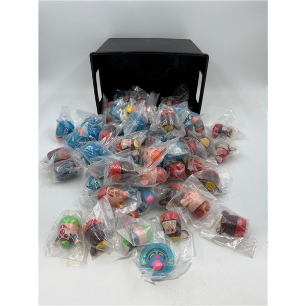 Vintage Battery Operated Spin Top Toys