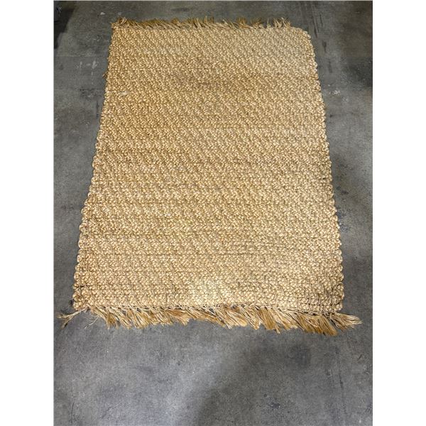 Vintage Hand Knotted Outdoor Rug