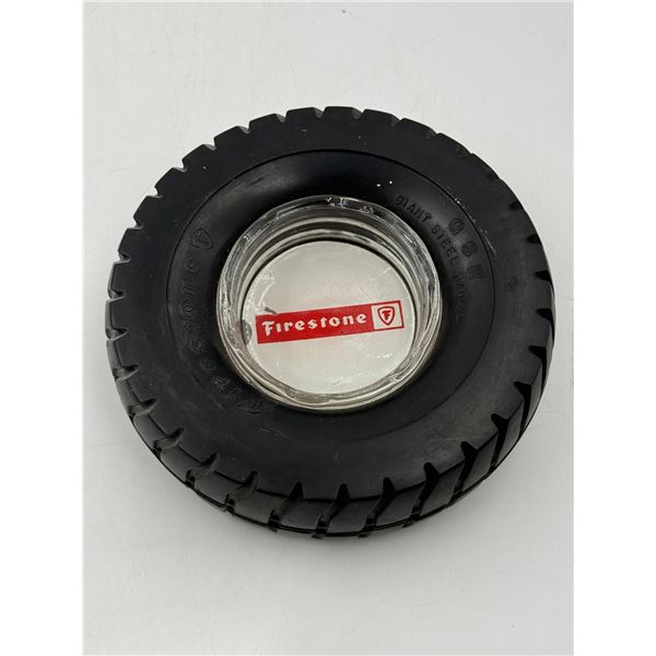 Vintage Firestone Tire Ashtray