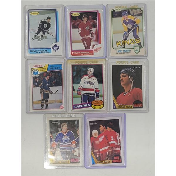 8 Vintage Hockey Cards: Larry Murphy, Adam Oates, Steve Yzerman, & More