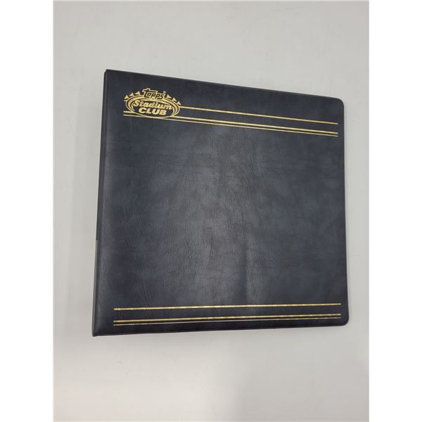 Binder Of Vintage Baseball Cards