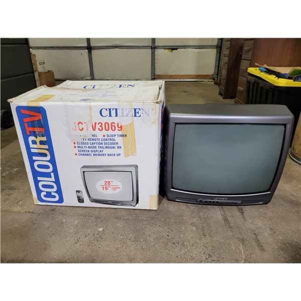 Vintage Citizen Colour TV