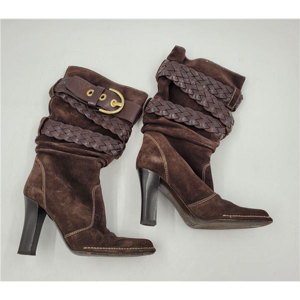 Coach Heeled Boots Size 5