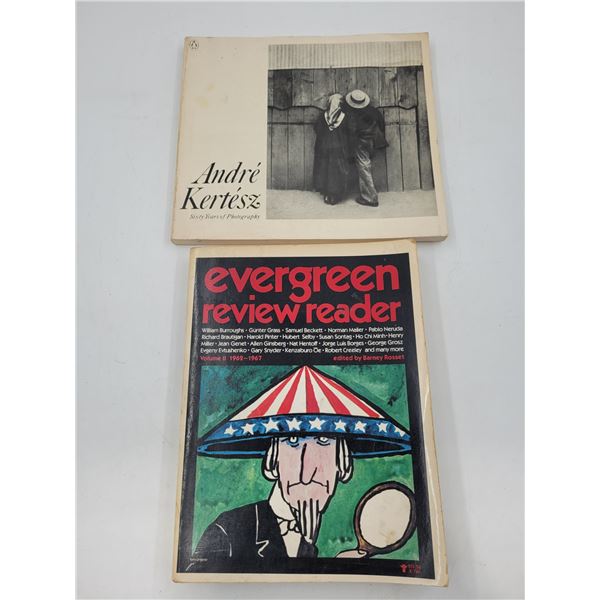 2 Books: Evergreen Review Reader & Andre Kertesz