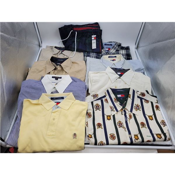 Assorted Tommy Hilfiger Collared Shirts & Pants