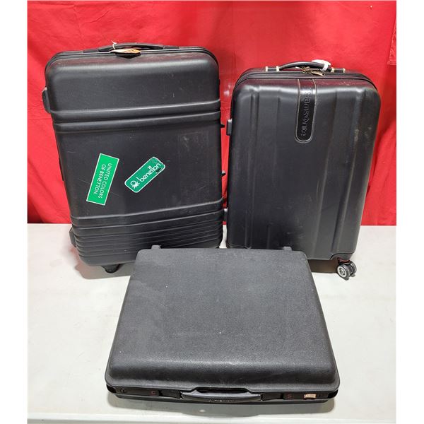 3 Pieces Of Vintage Luggage : Samsonite, Eminent