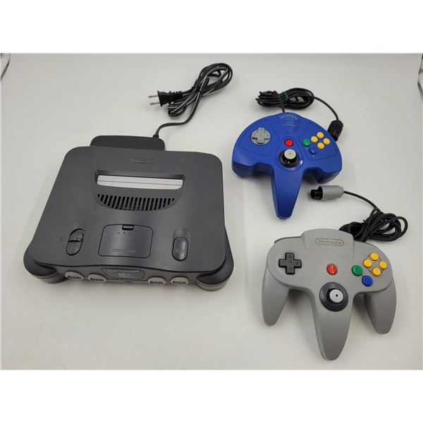 Nintendo 64 Gaming Console With 2 Controllers