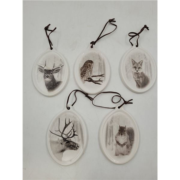 Lot of Wild Animal Ornaments