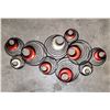 Image 1 : Abstract Metal Wall Art