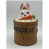 Image 1 : Kic Rabbit w/ Carrot Cookie Jar Made in Japan
