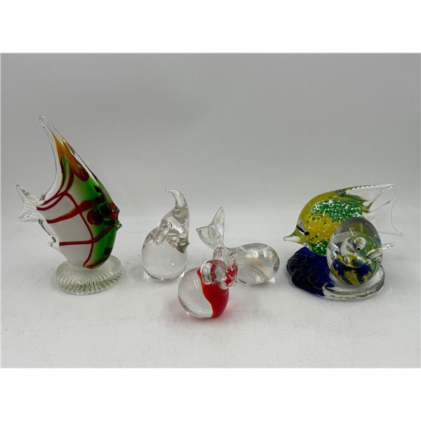Lot of Art Glass Figurines