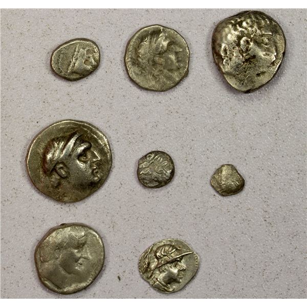 ANCIENT GREEK: LOT of 8 silver coins