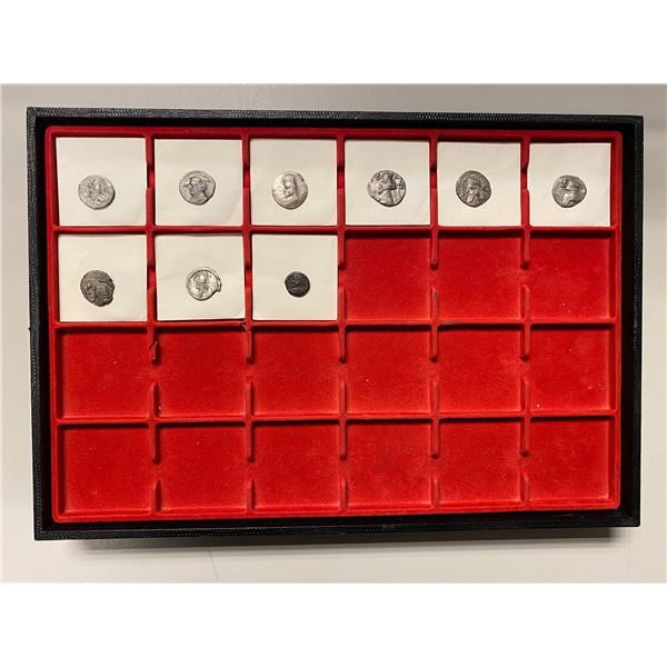 PERSIA: PARTHIAN KINGDOM: LOT of 9 coins