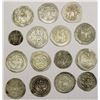 Image 2 : PERSIA: SASANIAN KINGDOM: LOT of 15 silver drachms